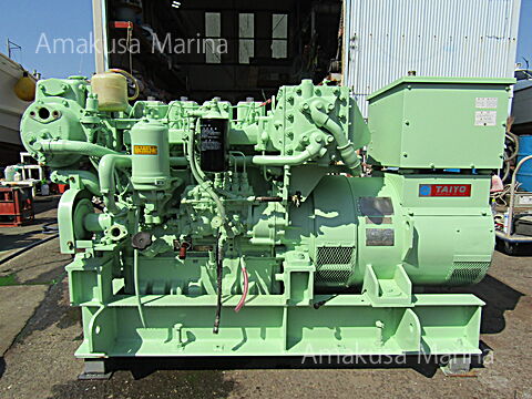 三菱 S4M-MPTK 76PS FEG60M 60KVA発電機